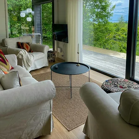 With Panoramic View Of Aarhus Bay Prázdninový dům *