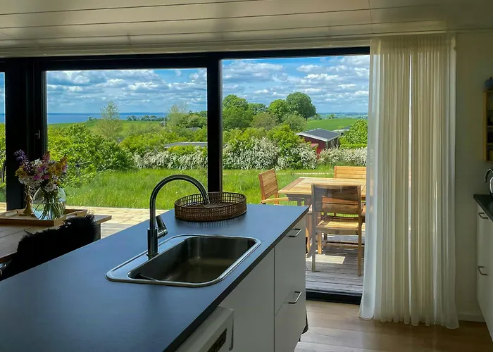 With Panoramic View Of Aarhus Bay *